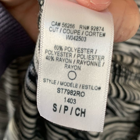 Splendid Womens Striped hooded Sweater Cardigan - Picture 5 of 5